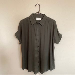 Urban Outfitters Button Down Short Sleeve Shirt